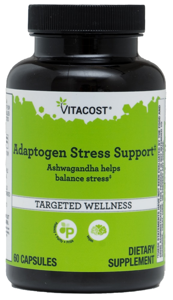 Adaptogen Stress Support‡ -- 60 Capsules (Капсулы) Vitacost