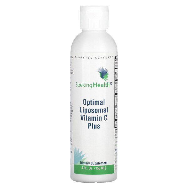 Оптимальный липосомальный витамин С плюс, 5 жидких унций (150 мл) Seeking Health