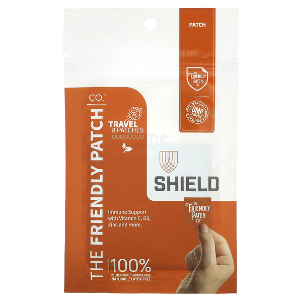 Shield, Иммунная нашивка, 8 нашивок The Friendly Patch