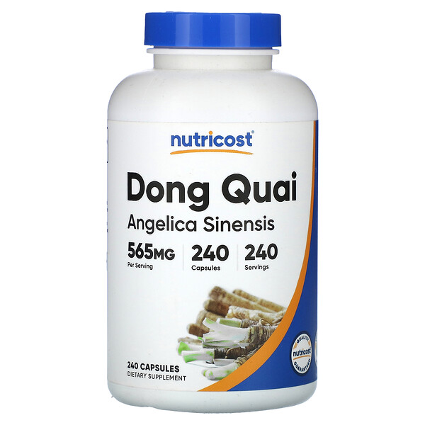 Dong Quai, 565 mg, 240 Capsules (Капсулы) Nutricost