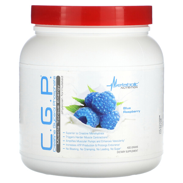 C.G.P., Голубая малина, 400 г Metabolic Nutrition