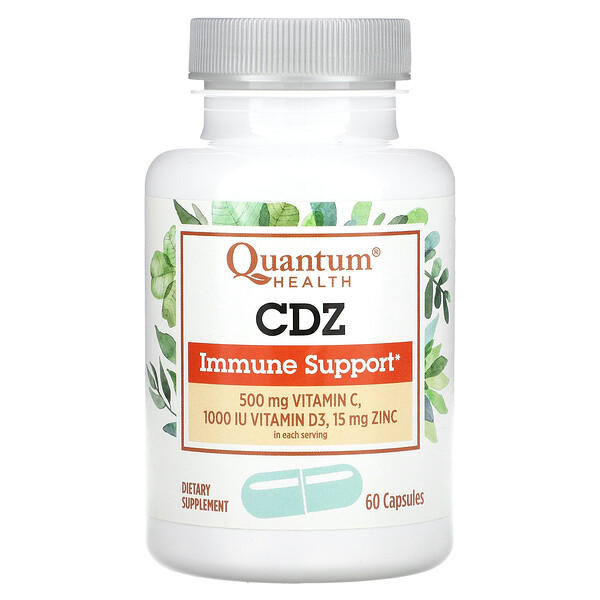 CDZ, Поддержка иммунитета, 60 капсул Quantum
