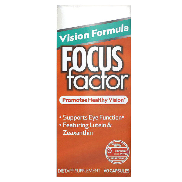 Формула зрения, 60 капсул Focus Factor