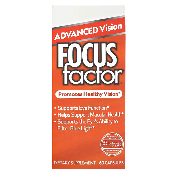 Advanced Vision, 60 капсул Focus Factor