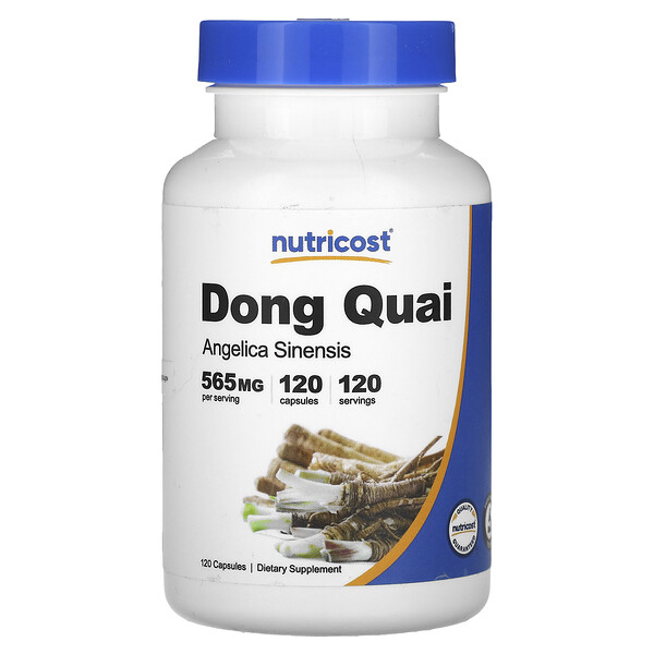 Dong Quai, 565 mg, 120 Capsules (Капсулы) Nutricost