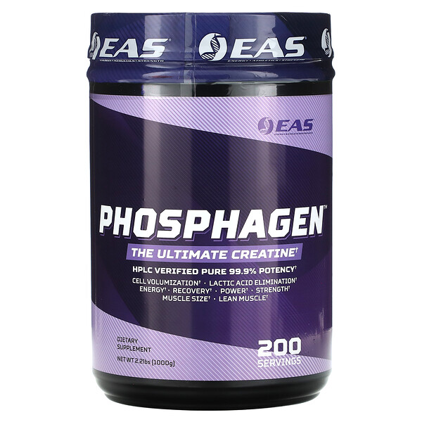Phosphagen, идеальный креатин, 2,2 фунта (1000 г) EAS