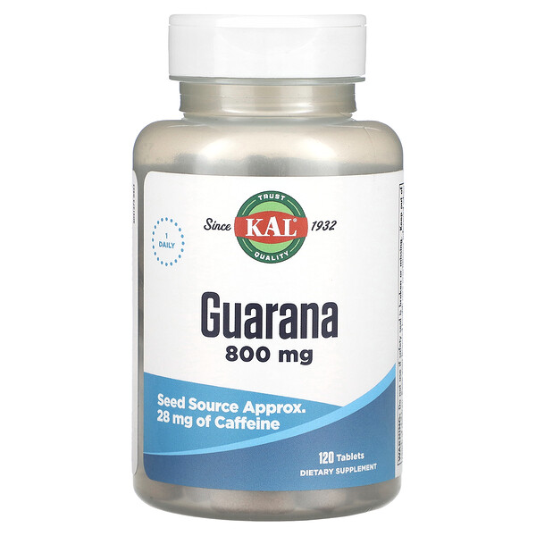 Гуарана, 800 мг, 120 таблеток KAL