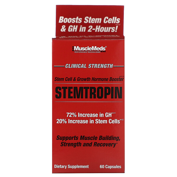 Стемтропин, 60 капсул MuscleMeds