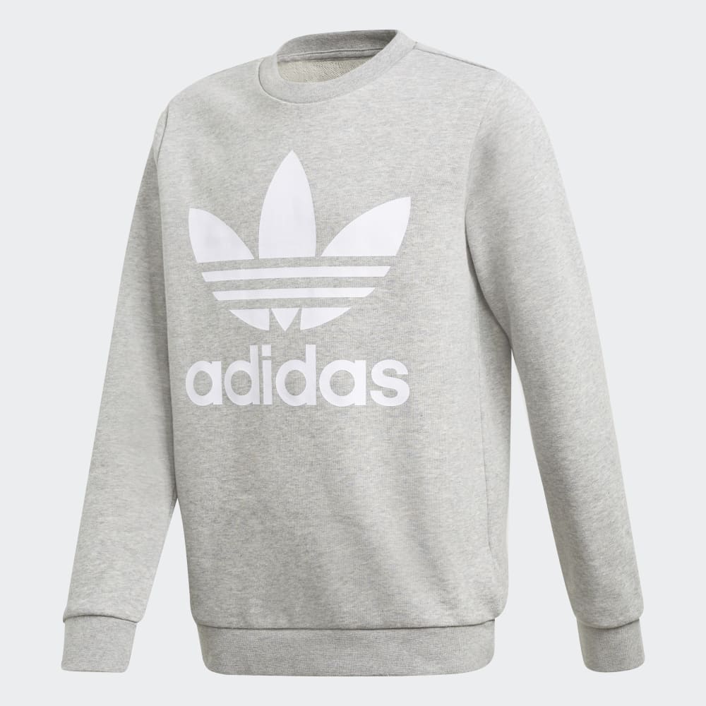 Детские худи adidas Originals Trefoil Crew Sweatshirt Adidas Originals