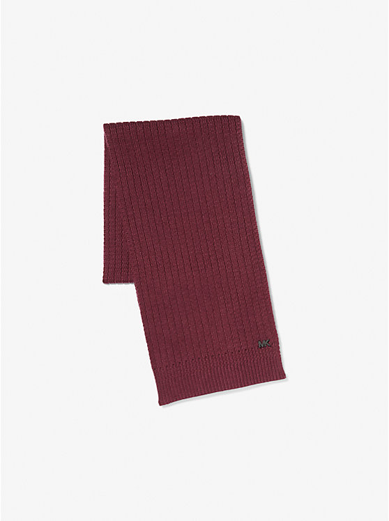 Текстурированный вязаный шарф Michael Kors Mens