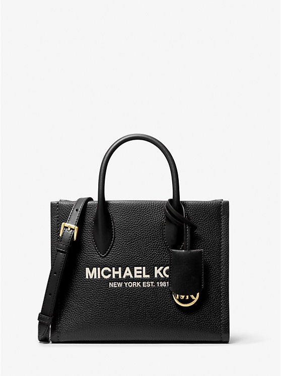 Маленькая сумка через плечо Mirella из шагреневой кожи Michael Kors