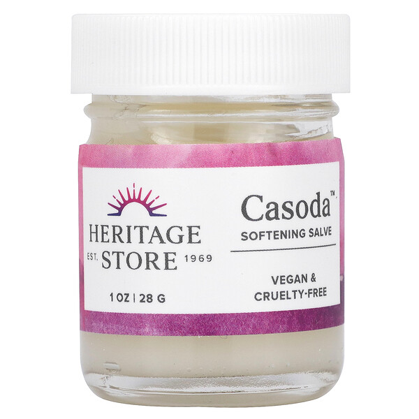 Casoda, Смягчающая мазь, 1 унция (28 г) Heritage Store
