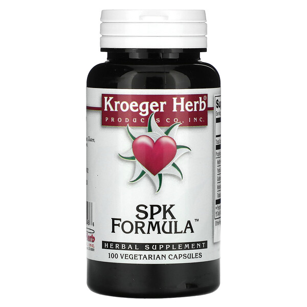 SPK Formula, 100 вегетарианских капсул Kroeger Herb Co