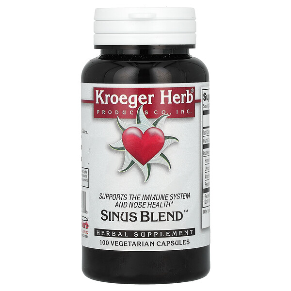 Sinus Blend, 100 вегетарианских капсул Kroeger Herb Co