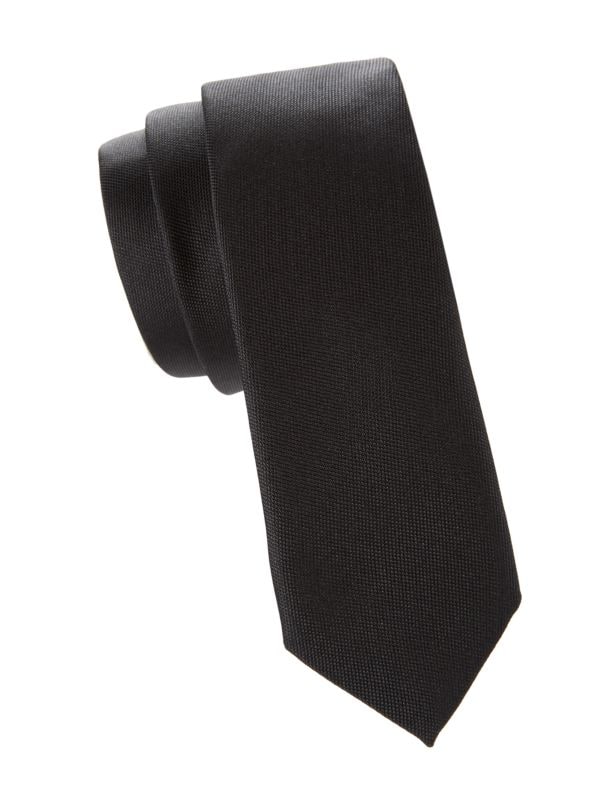 Шелковый жаккардовый галстук с логотипом Givenchy