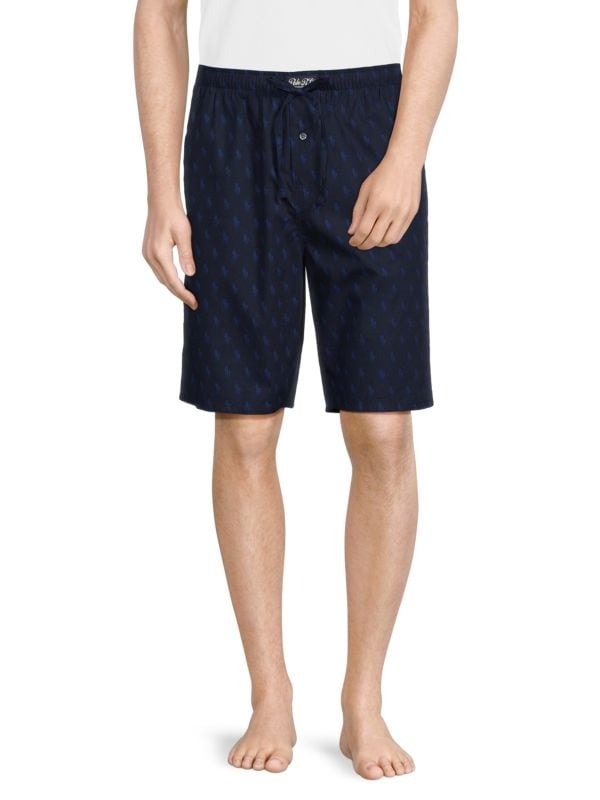 Пижамные шорты с монограммой Polo Ralph Lauren