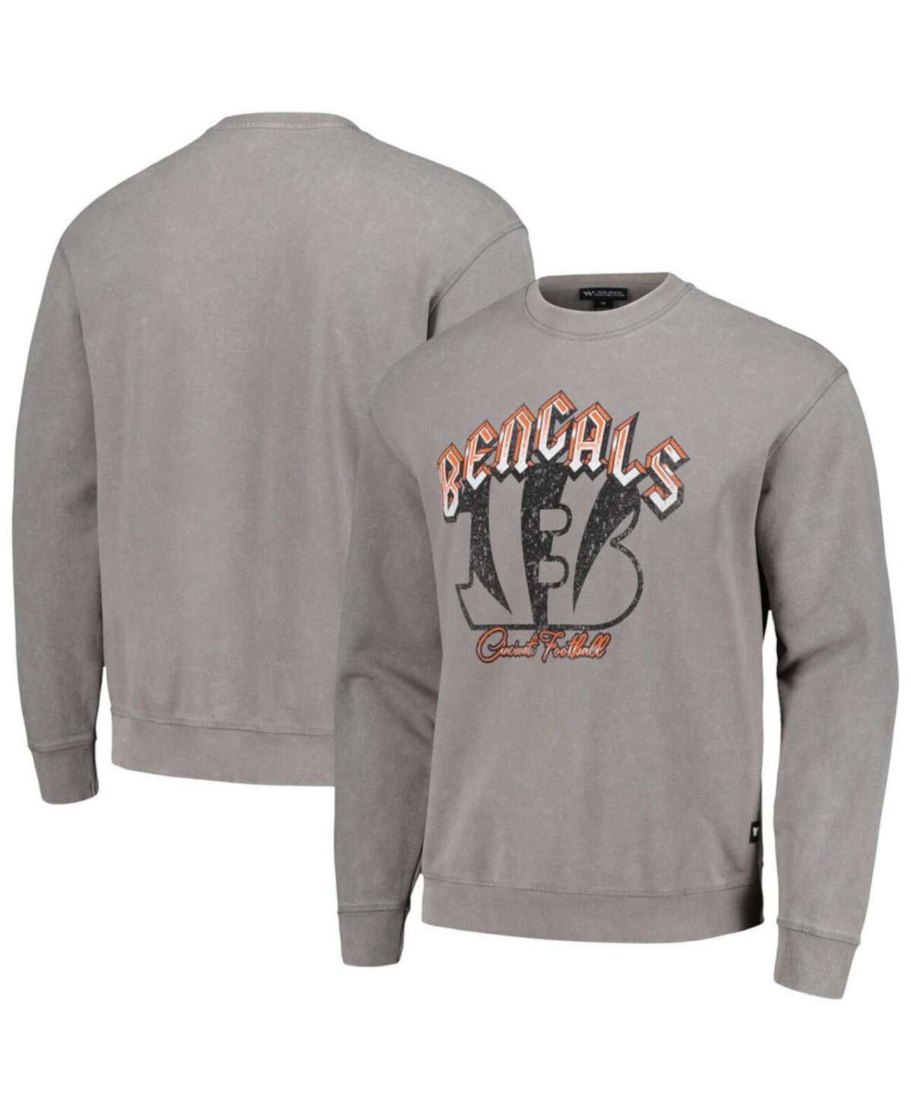 Унисекс Пуловер The Wild Collective Cincinnati Bengals Distressed The Wild Collective