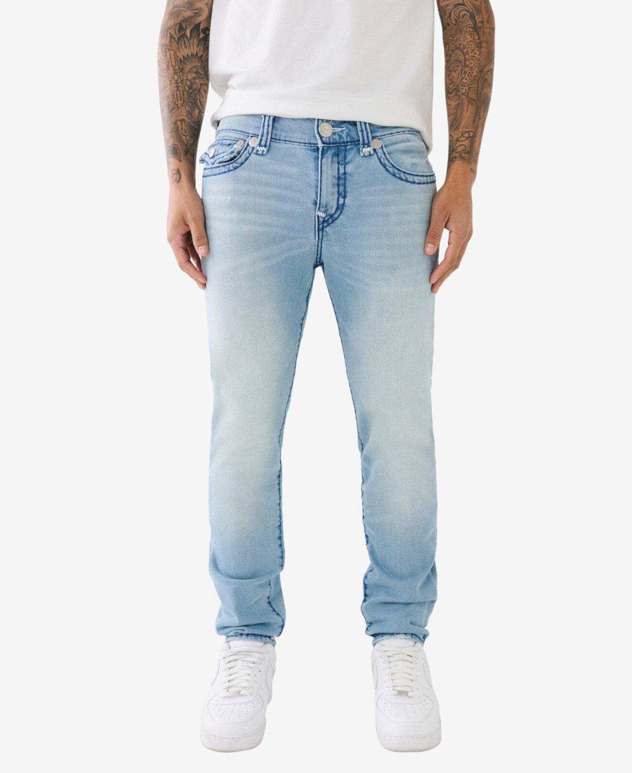 Мужские Джинсы skinny True Religion Rocco Super T True Religion