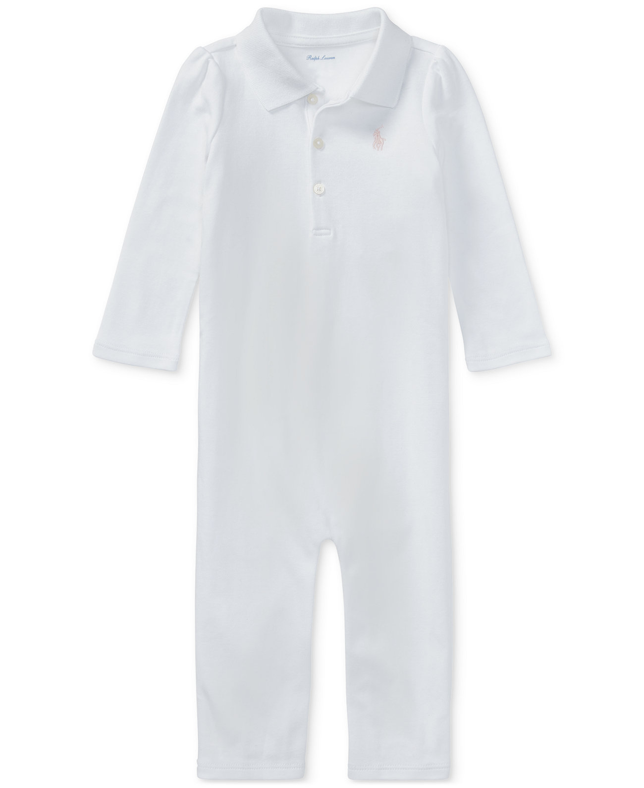 Ромпер Polo Ralph Lauren Для девочек Baby Girls Cotton Coverall Polo Ralph Lauren