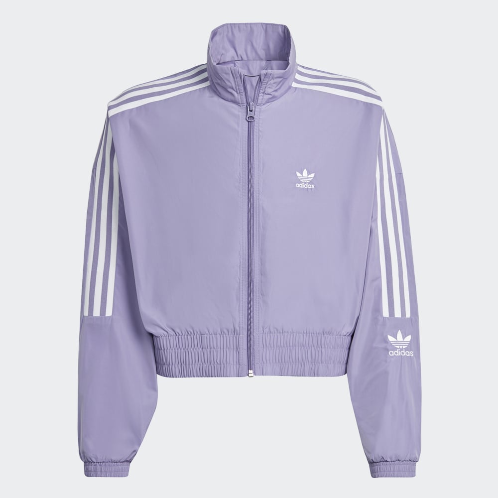 Укороченная олимпийка. Purple adidas track Jacket. Укороченная олимпийка адидас. Zara олимпийка укороченная и штаны костюм сиреневый.