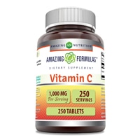 Витамин С — 1000 мг — 250 таблеток Amazing Nutrition
