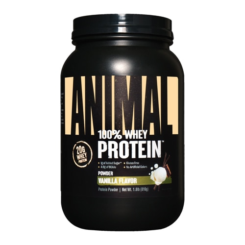 100% Whey Protein Classic Vanilla -- 28.8 oz Animal