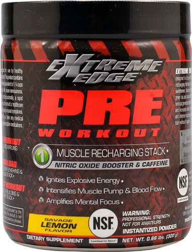 Pre Workout Lemon -- 0.66 lbs Bluebonnet Nutrition