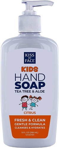 Детское Мыло для Рук Kiss My Face Kids Hand Soap Citrus -- 9 fl oz Kiss My Face