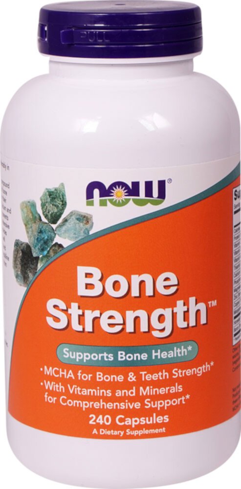 Bone Strength™ -- 240 Capsules (Капсулы) NOW Foods