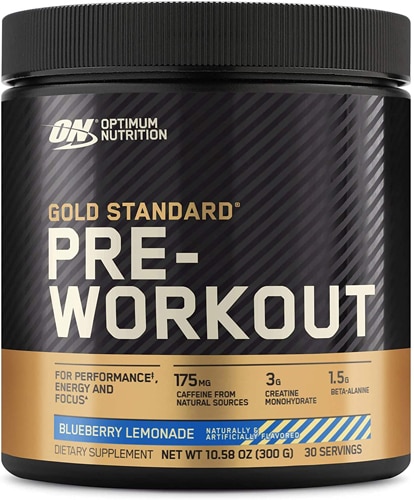 Предтренировочный комплекс Gold Standard для энергии и выносливости 30 порций Optimum Nutrition