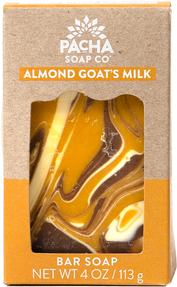 Bar Soap - Almond Goat's Milk -- 4 oz Pacha Soap Co