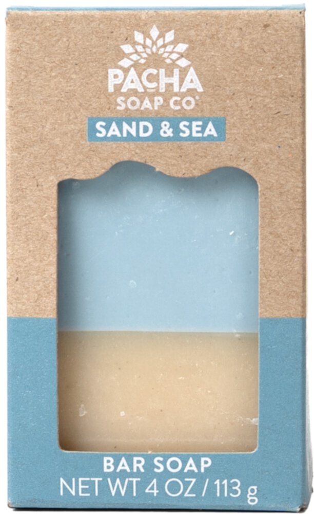 Bar Soap Polishing - Sand & Sea -- 4 oz Pacha Soap Co