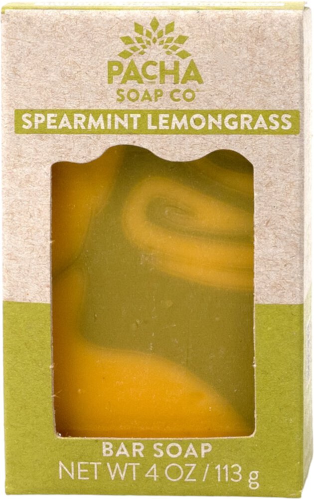 Bar Soap - Spearmint Lemongrass -- 4 oz Pacha Soap Co