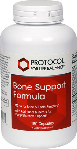 Bone Support Formula -- 180 Capsules (Капсулы) Protocol for Life Balance