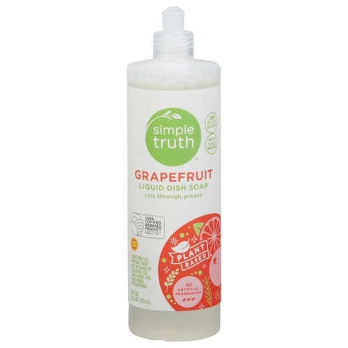 Liquid Dish Soap Grapefruit -- 16 fl oz Simple Truth