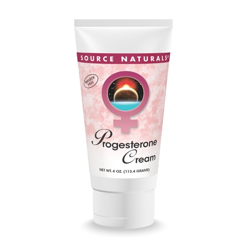 Progesterone Cream -- 4 oz Source Naturals