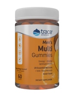 Men's Multi Gummies (Жевательные конфеты) Orange Mango Coconut -- 60 Gummies Trace Minerals ®