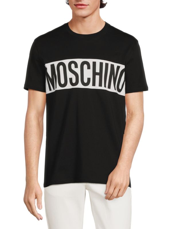 Мужская Футболка Moschino Logo Moschino