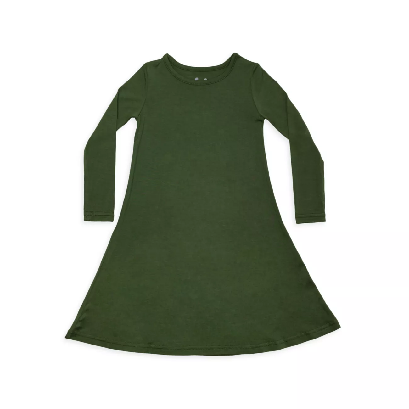 Маленькая девочка и усилитель; Платье Evergreen с длинными рукавами для девочек Bellabu Bear