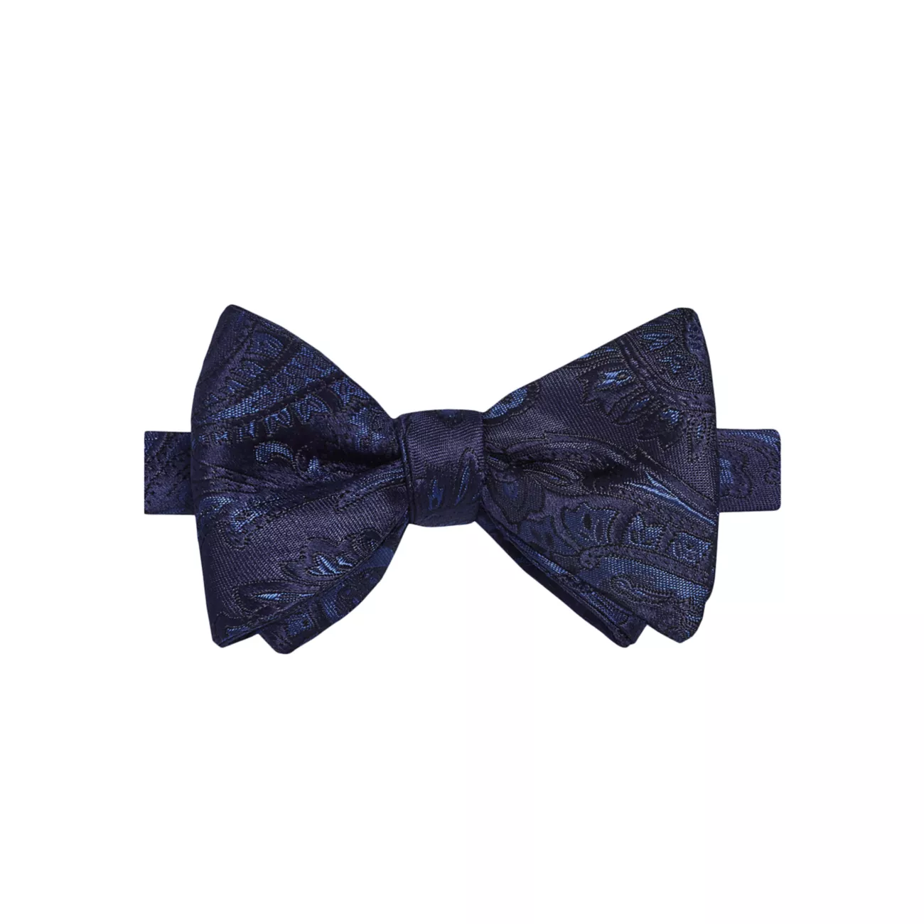 Шелковый галстук-бабочка с пейсли David Donahue