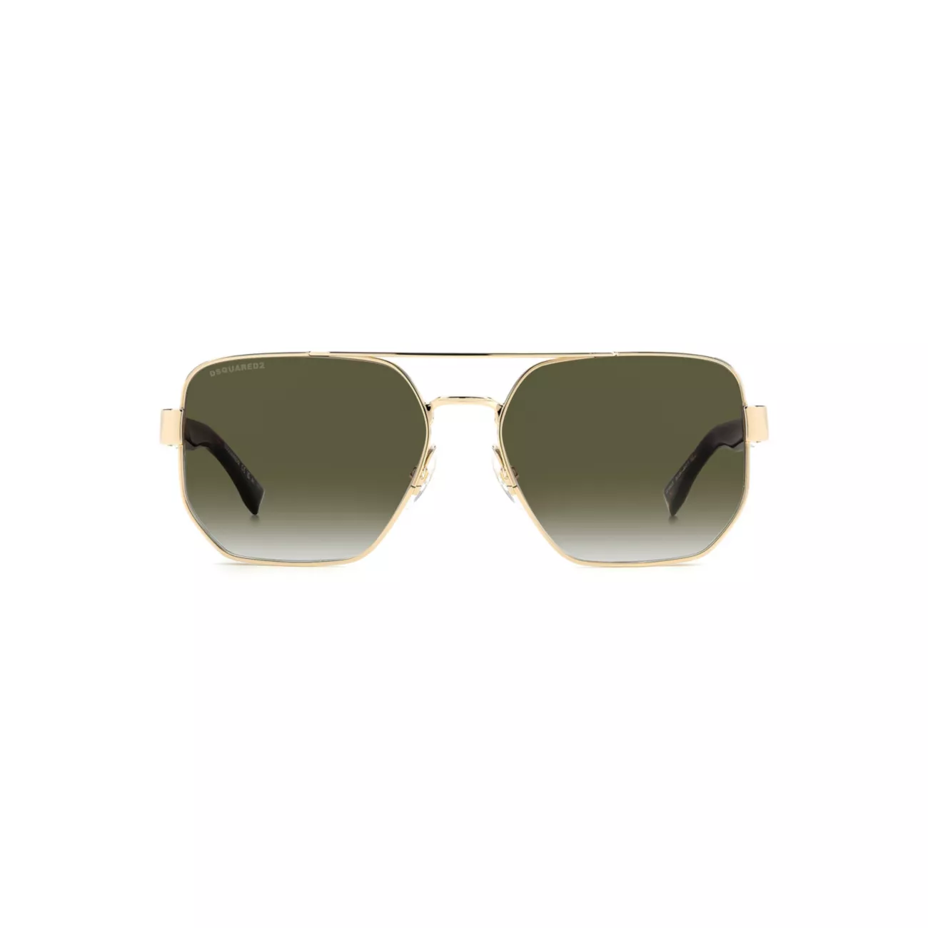 58MM Metal Pilot Sunglasses DSQUARED2