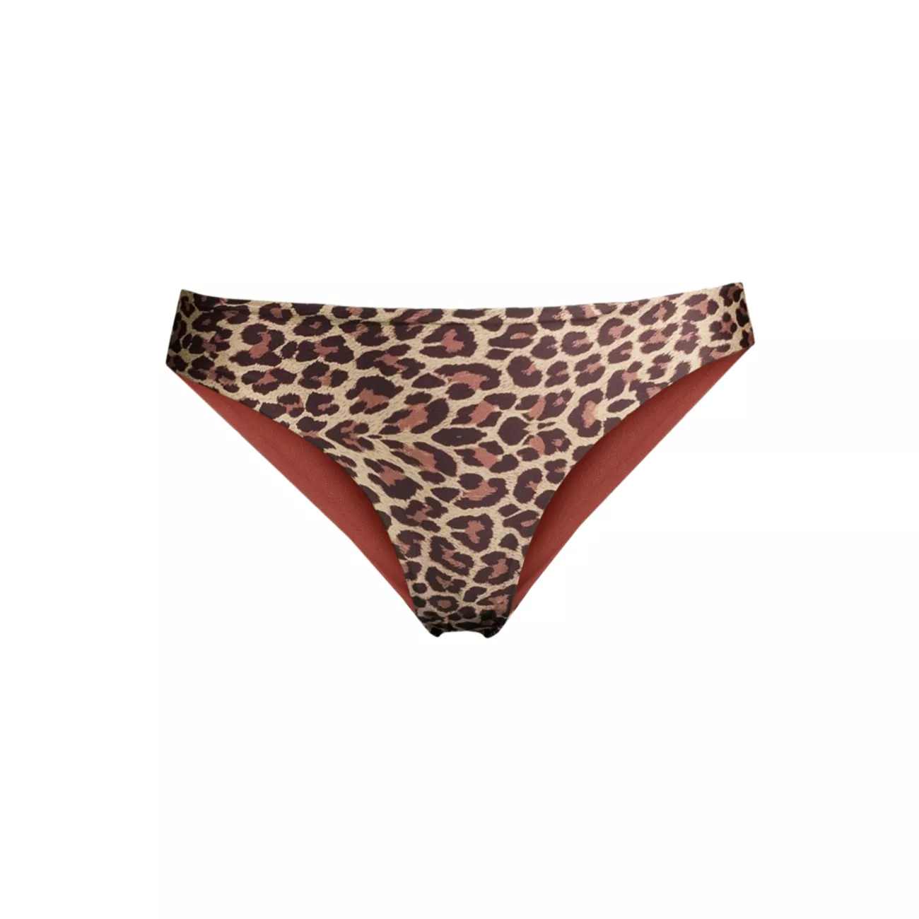Guava Reversible Leopard-Print Bikini Bottom Juan de Dios
