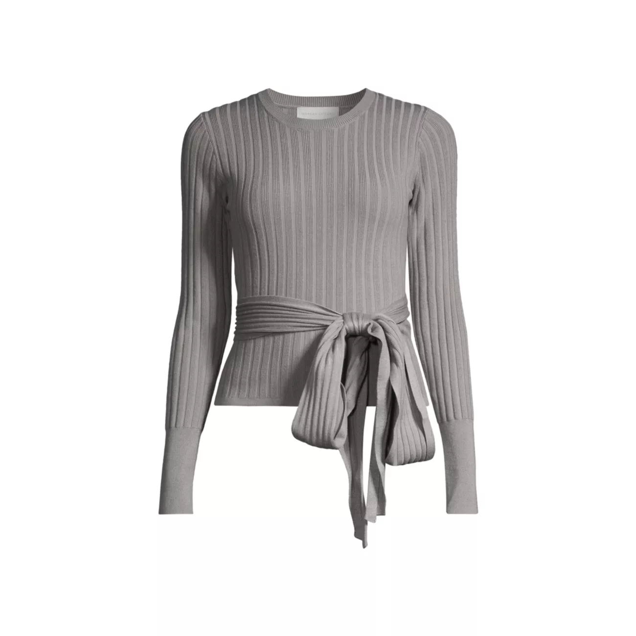 Deniza Rib-Knit Wrap Sweater Modern Citizen