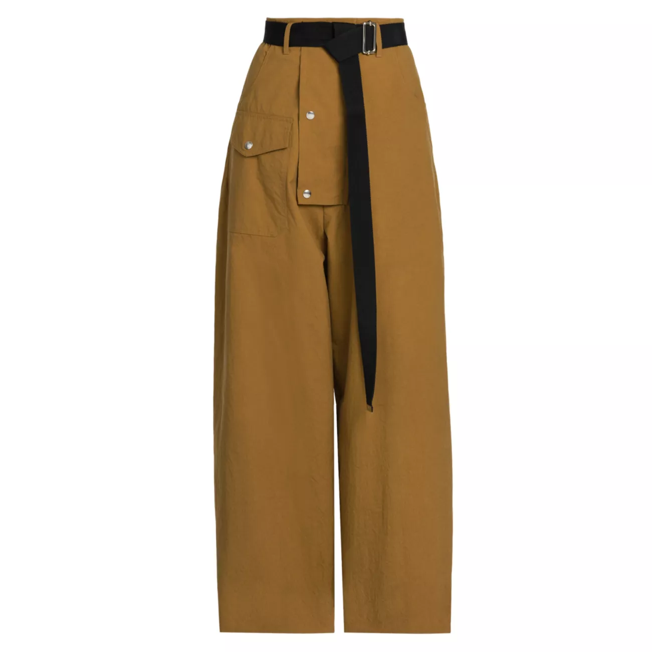 Belted Wide-Leg Trousers Plan C