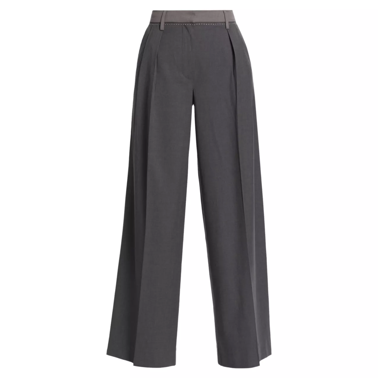 Two-Tone Wide-Leg Pants REMAIN BIRGER CHRISTENSEN