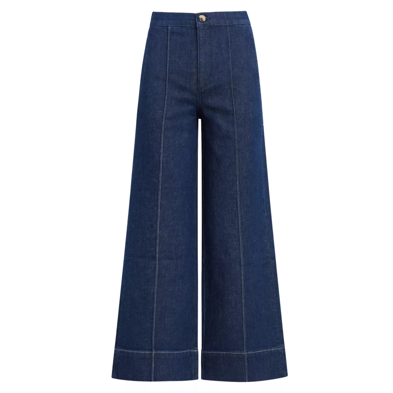 Укороченные джинсы до щиколотки Madison с широкими штанинами Joe's Jeans