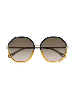 59MM Geometrical Sunglasses Chloe