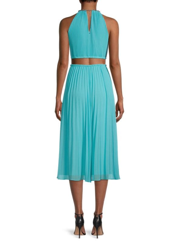 Женское Повседневное Платье Michael Kors Pleated Cutout MICHAEL Michael Kors