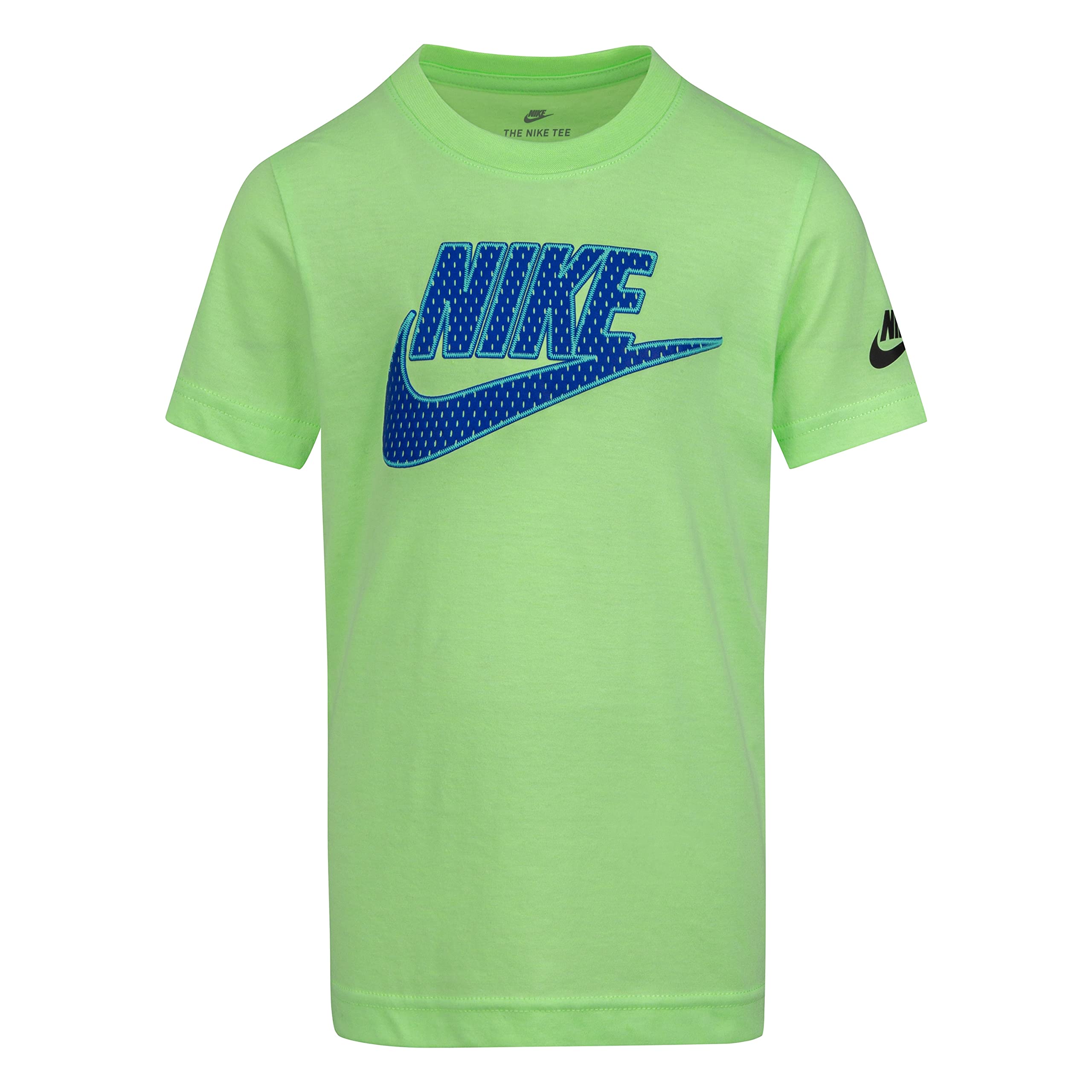 Детская футболка Nike Faux Mesh Futura с логотипом и удобным дизайном Nike Kids