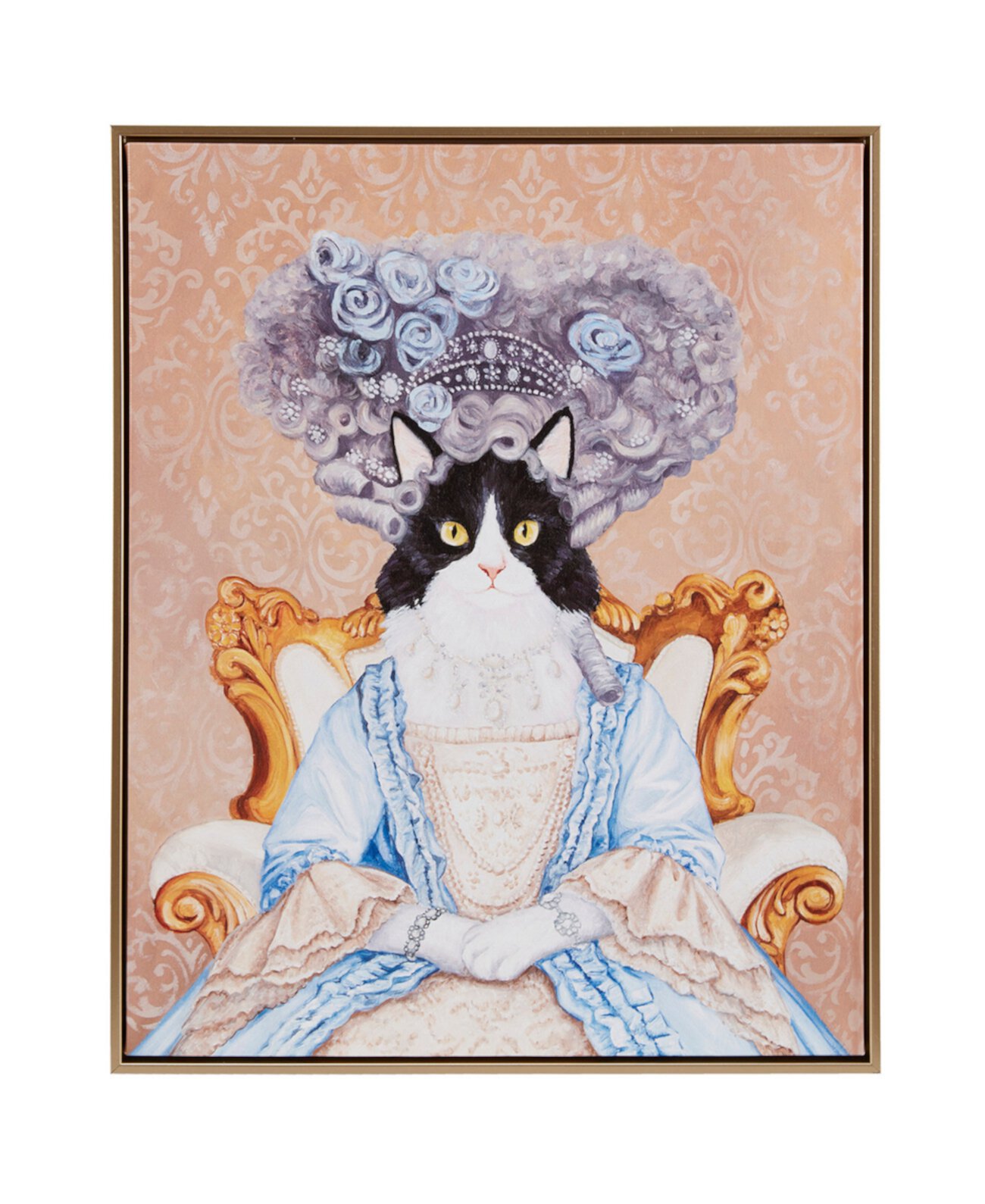 Портрет домашнего животного Бриджер Китти в рамке, холст, настенное искусство Madison Park